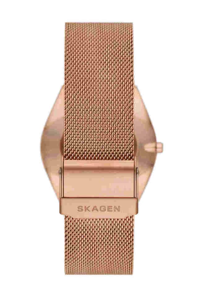 Skagen Men's Grenen Ultra Slim in Gray Plated Stainless Steel Mesh Bracelet  Watch, 42mm - Macy's