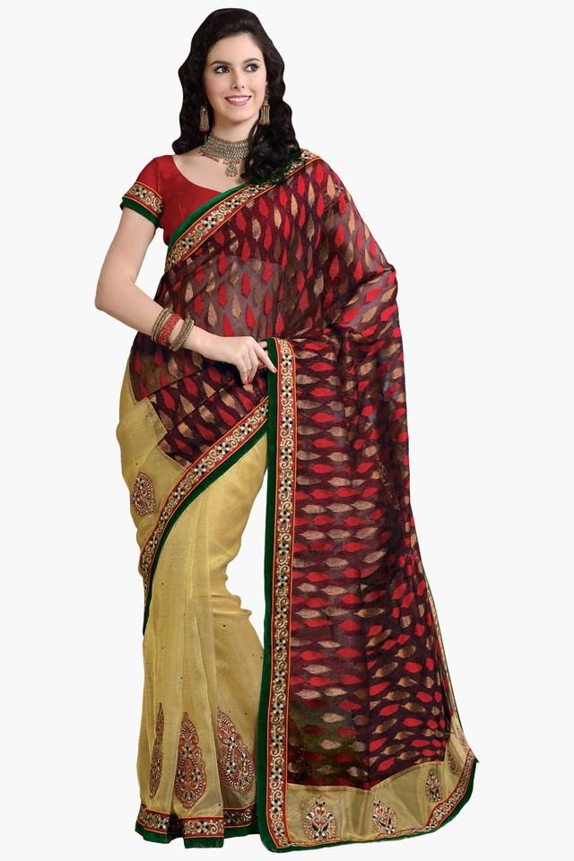 Thrilling Border Fancy Fabric Designer Saree