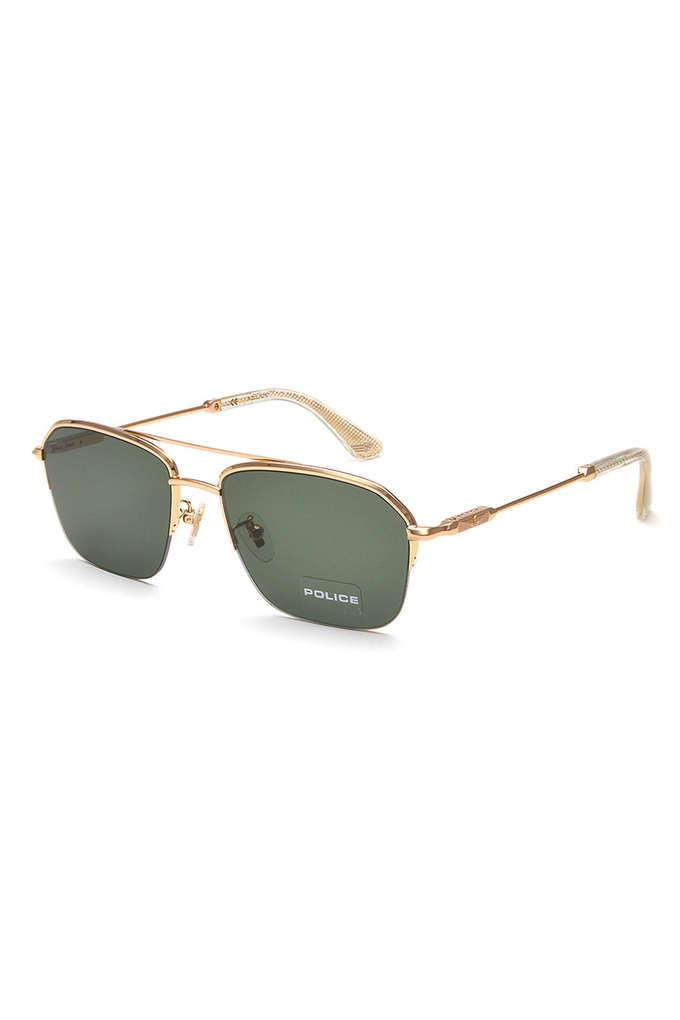 Buy POLICE Unisex Full Rim UV Protected Square Sunglasses - SPLL18K56300YSG  | Shoppers Stop