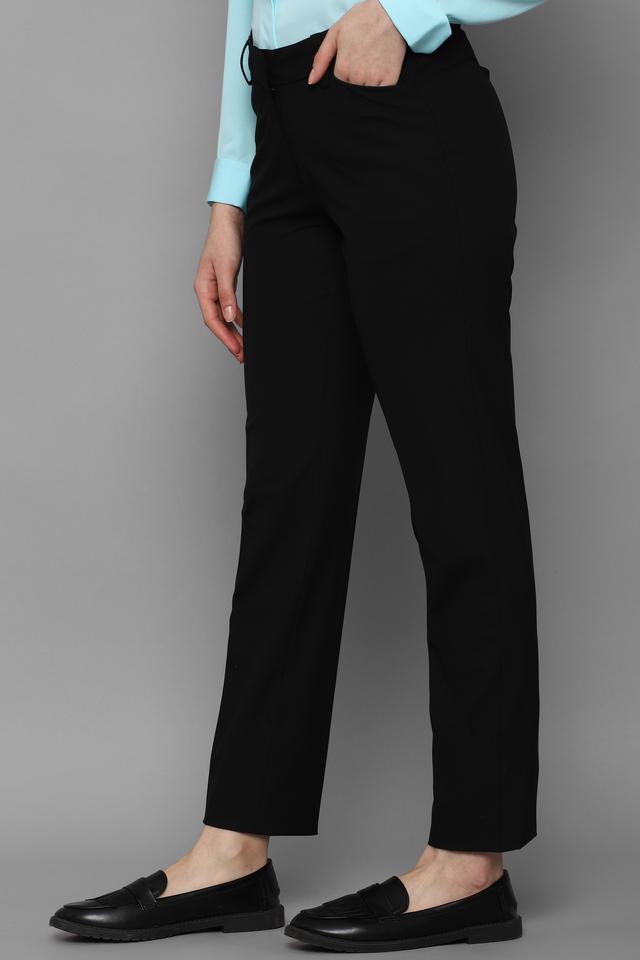 Solly Trousers & Leggings, Allen Solly Brown Trousers for Women at  Allensolly.com