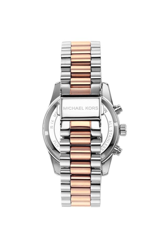 Buy MICHAEL KORS Womens 38 mm Lexington Rose Gold Dial Stainless