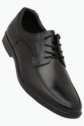 Hush puppies black store derby formal shoes