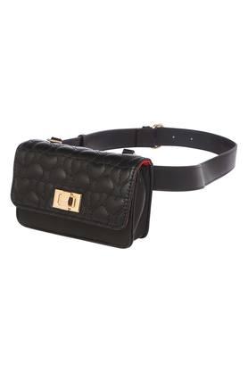 Womens Snap Closure Sling Bag