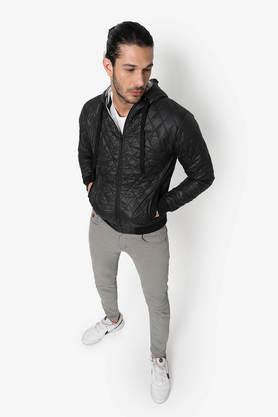 Campus sutra black outlet quilted jacket