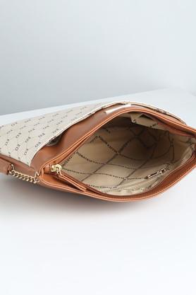 Brown Pu Leather Louis Vuitton Slingbag, Size: Regular