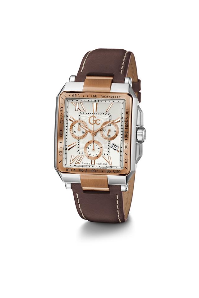 Gc leather online watches