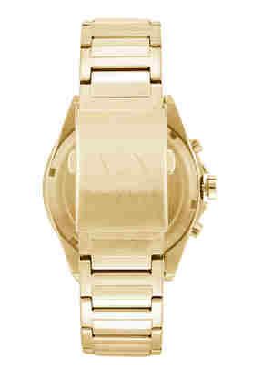 Buy ARMANI EXCHANGE Mens 44 mm Drexler Gold Dial Stainless Steel