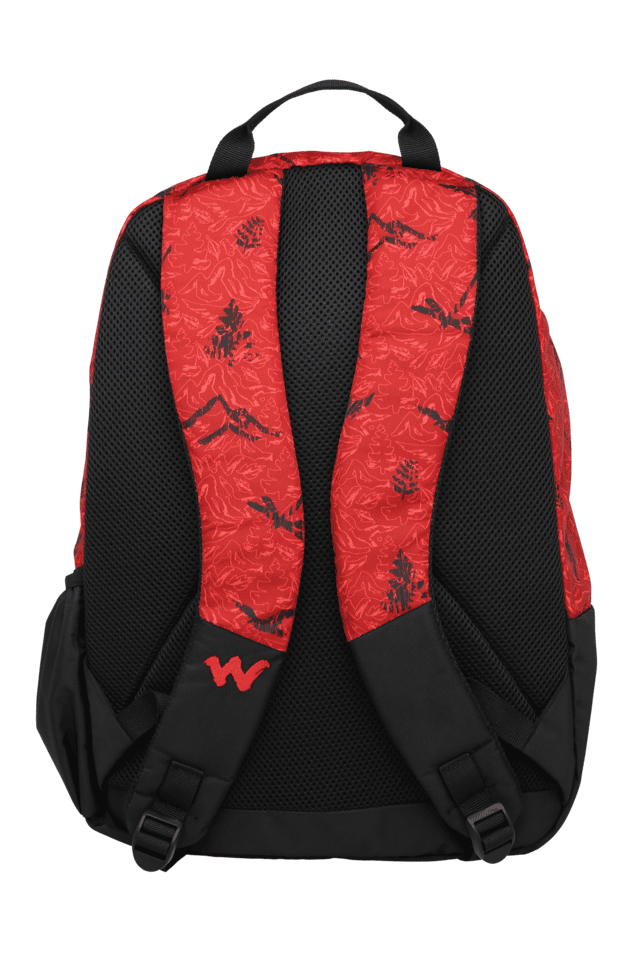 Wildcraft red cheap backpack