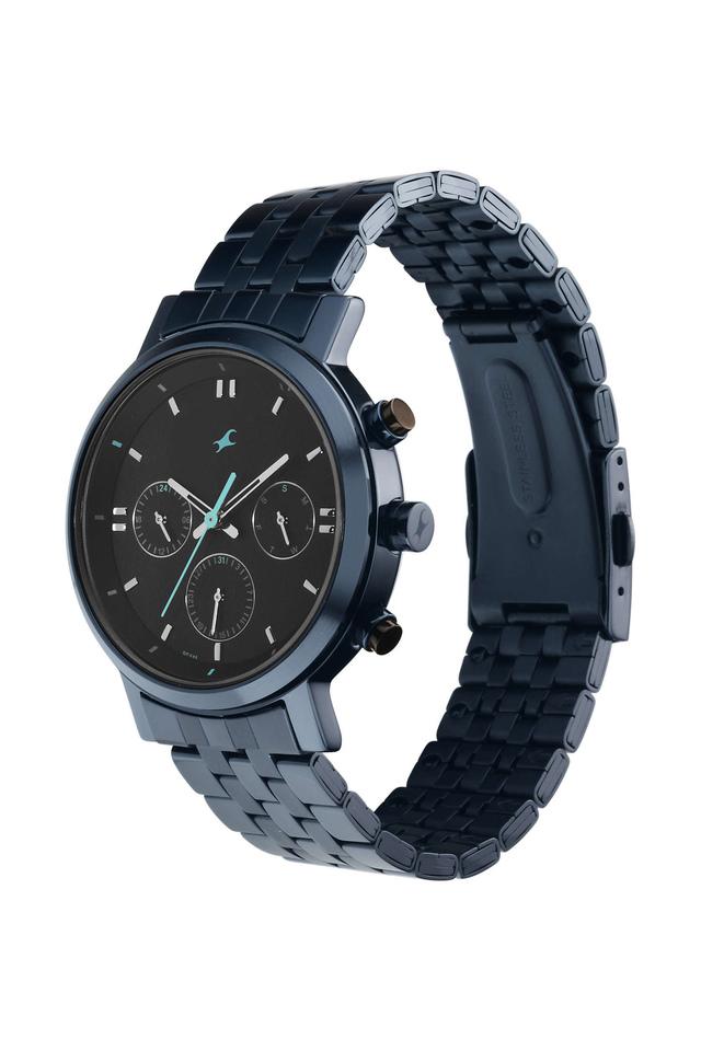 Fastrack matte black watch best sale