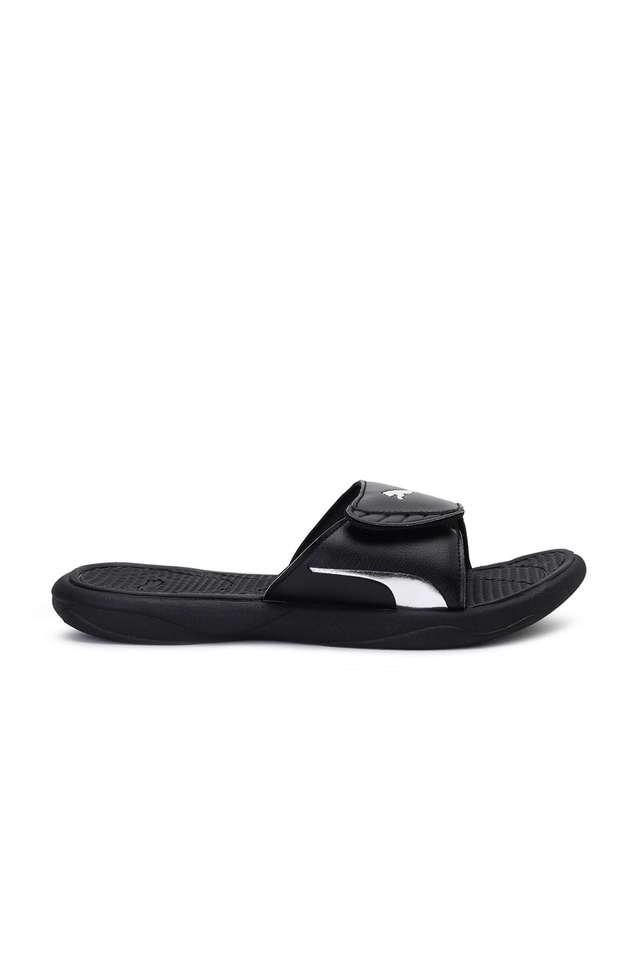 Buy PUMA Black Royalcat Comfort Women s Slides Shoppers Stop