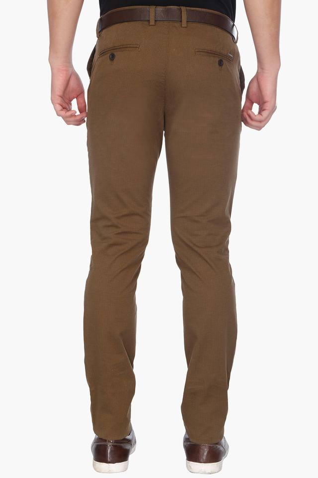 Buy Van Heusen Men Skinny Fit Formal Trousers - Trousers for Men 22620654 |  Myntra