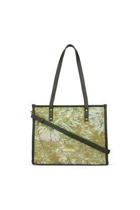 Caprese green solid online handheld bag