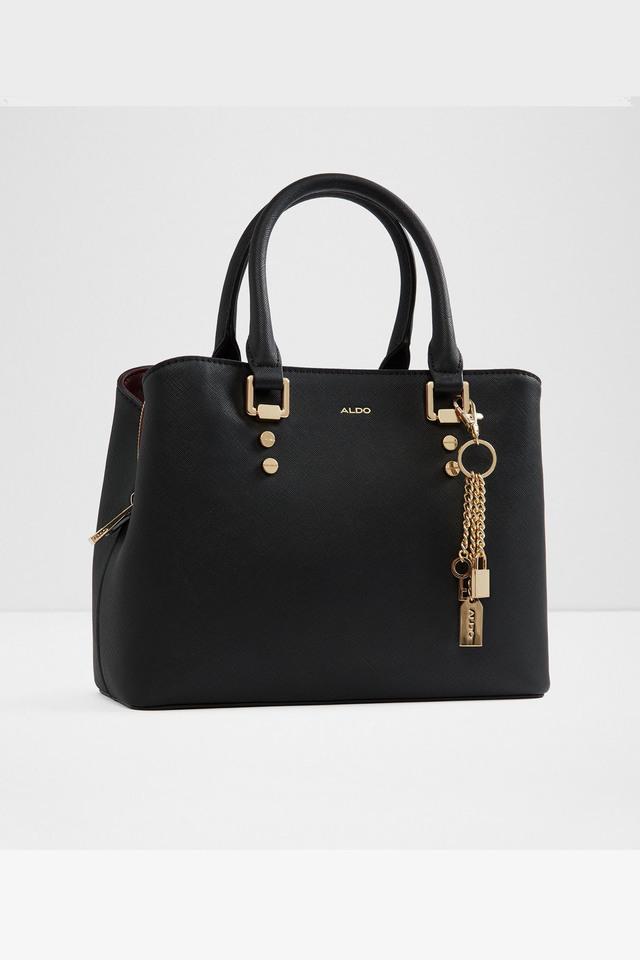 Audrey Satchel: Matte Black Designer Handbag – Thale Blanc