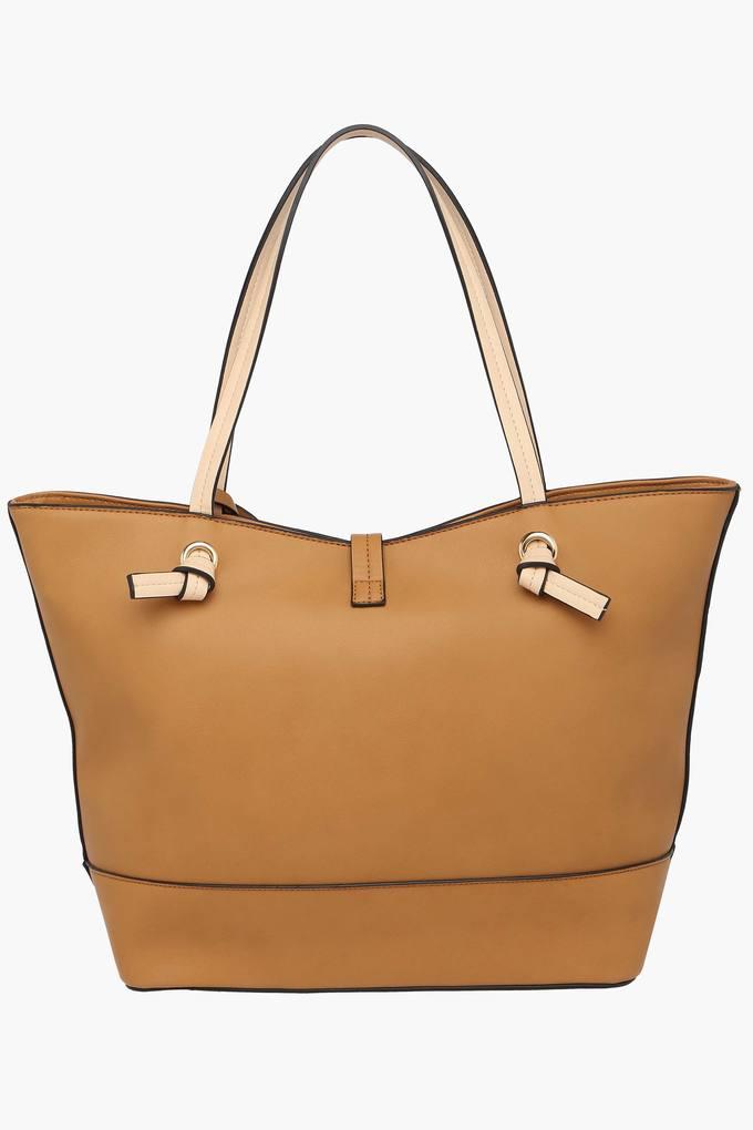 Allen solly tan store solid shoulder bag