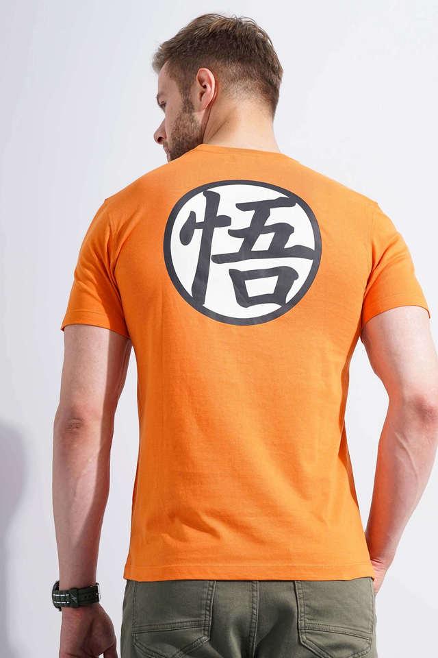 T shirt dbz orange sale