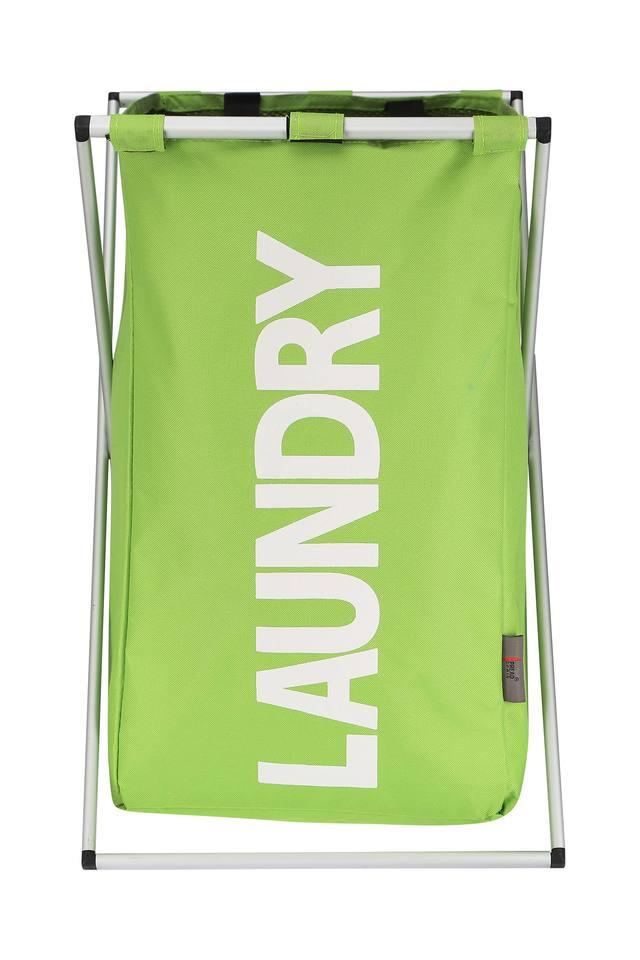 SPREAD -  Lime Green Laundry Basket - Main