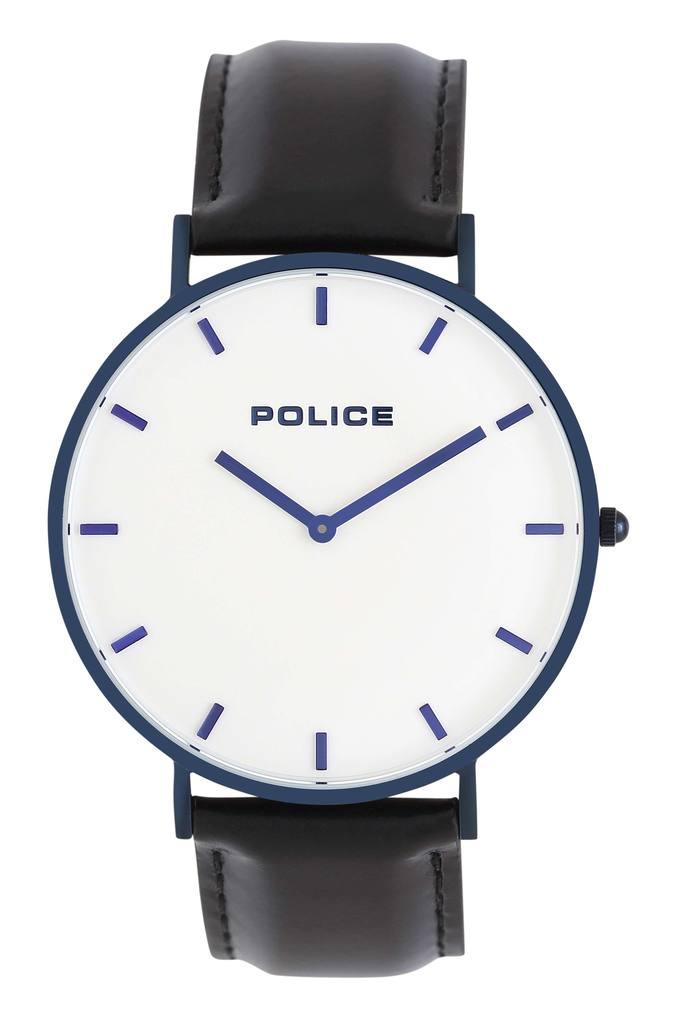 Police white 2025 dial watch