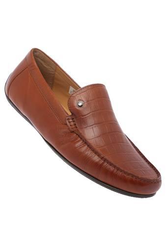 louis philippe tan formal shoes