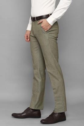 Louis Philippe Brown Men Pants - Perfect Condition - Size 38 Waist -  Trousers