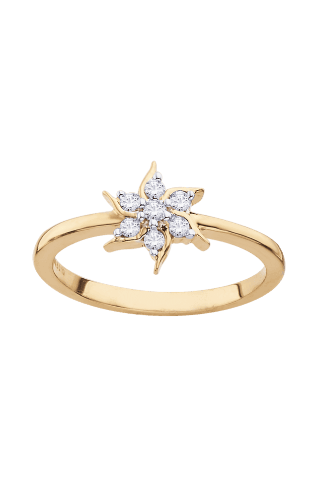 Shaivi Diamond Ring Online Jewellery Shopping India | Yellow Gold 14K |  Candere by Kalyan Jewellers