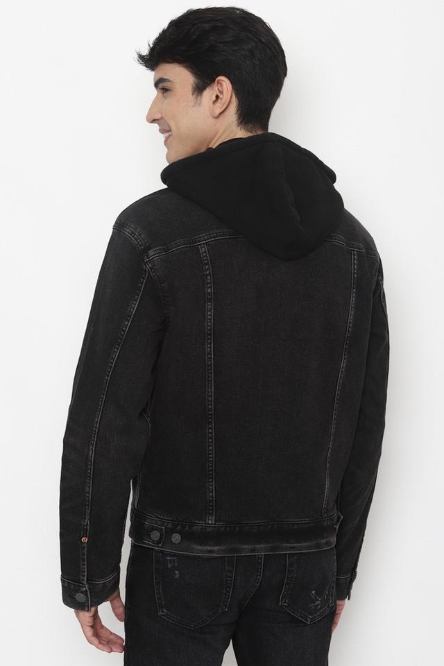 American eagle black on sale jacket