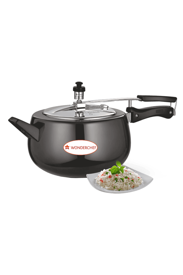 Raven Pressure Cooker Hard Anodised 3lts