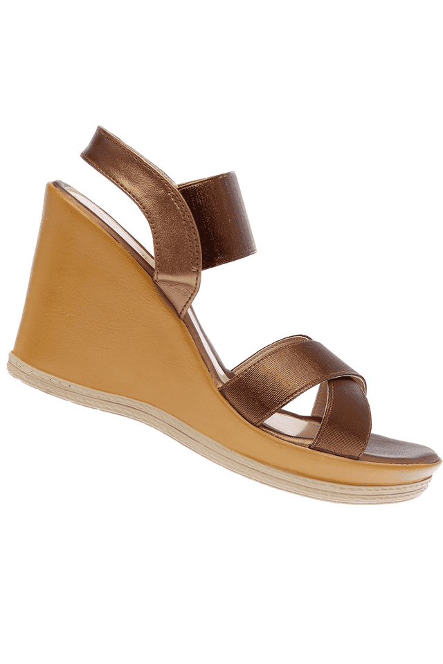 CATWALK -  Bronze Wedges - Main