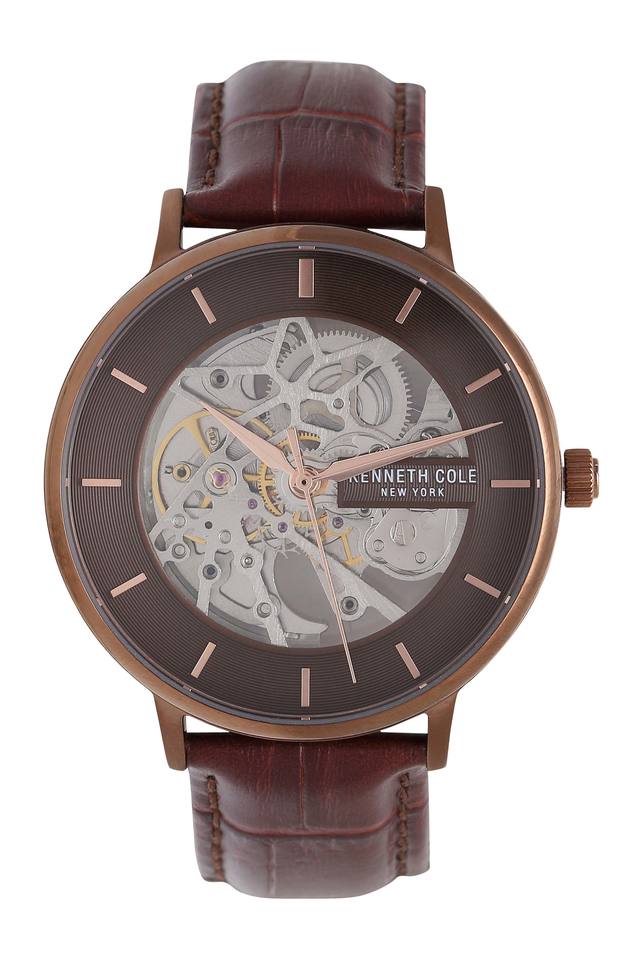 Kenneth cole hot sale leather watch