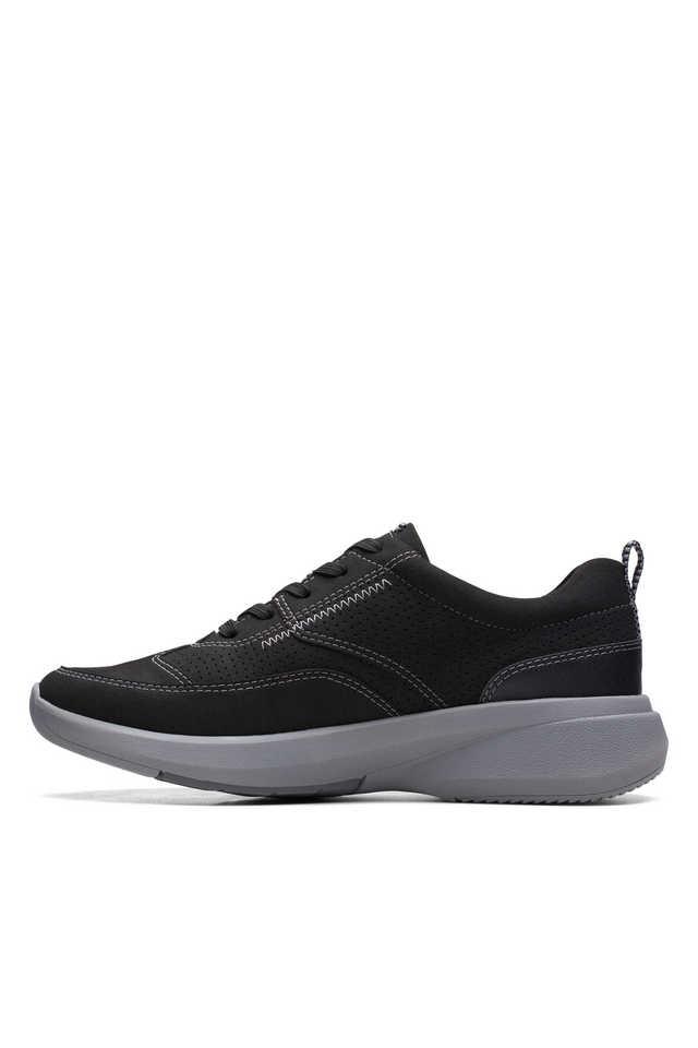 Clarks black clearance sneakers