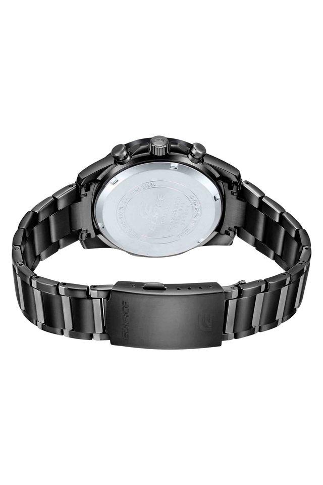 Casio black metal store watch