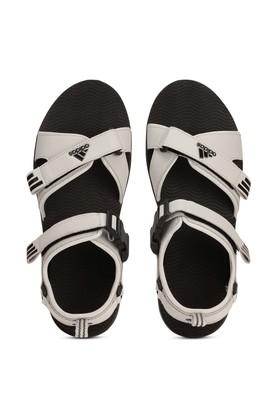 Buy ADIDAS Grey Yanet Fabric Regular Velcro Mens Sports Sandals