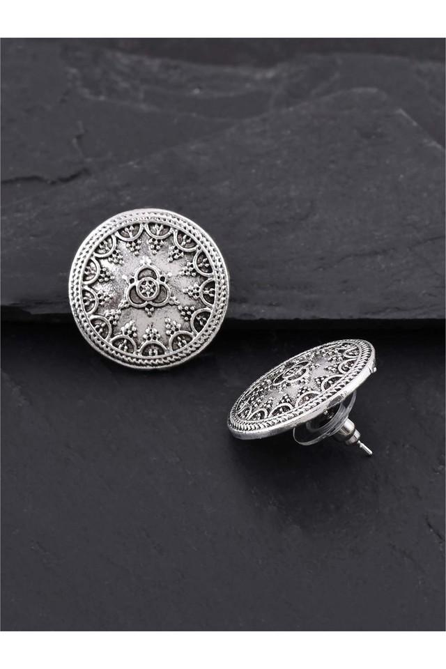 Oxidized Jewelry Oxidized Silver Polish Designer Fancy Wear Oxidized Earring  Set - Imitation Jewellery Online / Artificial Jewelry Shopping for Womens