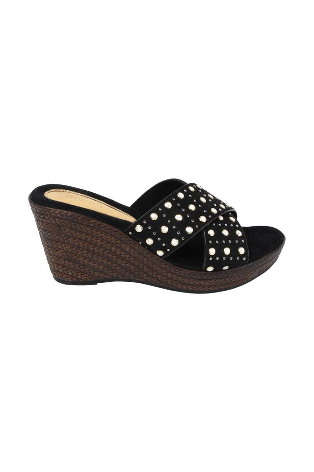 CATWALK -  Black Wedges - Main