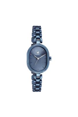 Fastrack blue outlet dial ladies watch