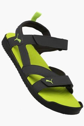 Mens Synthetic Velcro Closure Sandals