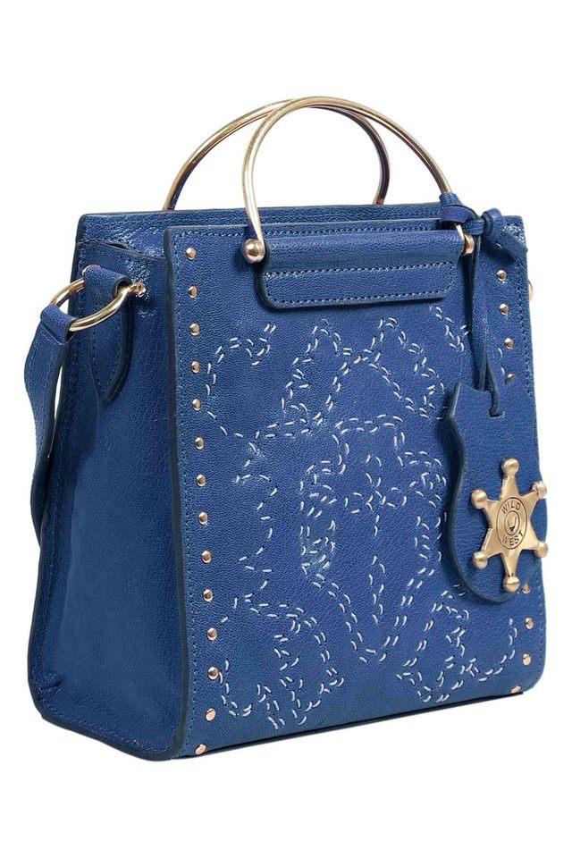 Buy HIDESIGN Orange Top Zip Closure Leather Womens Casual Laptop Bag