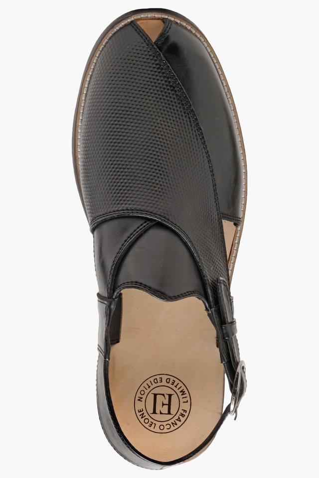 FRANCO LEONE - Mens Slipper Black - Main | Gents slippers, Leather shoes  men, Mens sandals fashion