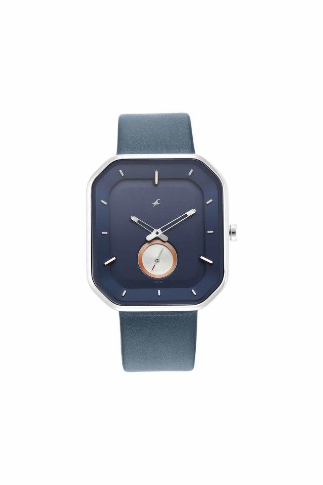 Buy FASTRACK Men's 40 x 44 x 10.20 mm After Dark 2.0 Grey Dial Leather  Analog Watch - 3272NL02 | Shoppers Stop