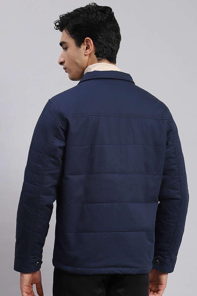 Solid Cotton Regular Fit Men's Jacket