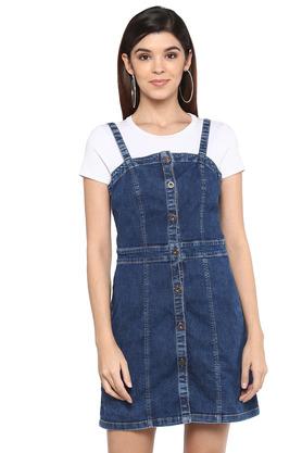 jeans single piece dress