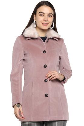 Ladies on sale pink coat