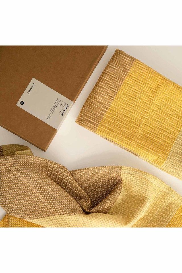 Yellow kitchen deals towel sets