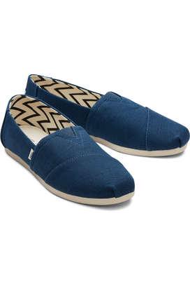 Toms majolica blue heritage on sale canvas