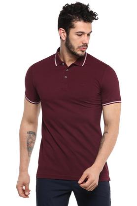 UNITED COLORS OF BENETTON - Wine T-Shirts & Polos - 2