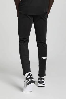 Puma black clearance polyester lycra joggers