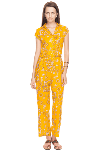 womens printed jumpsuit