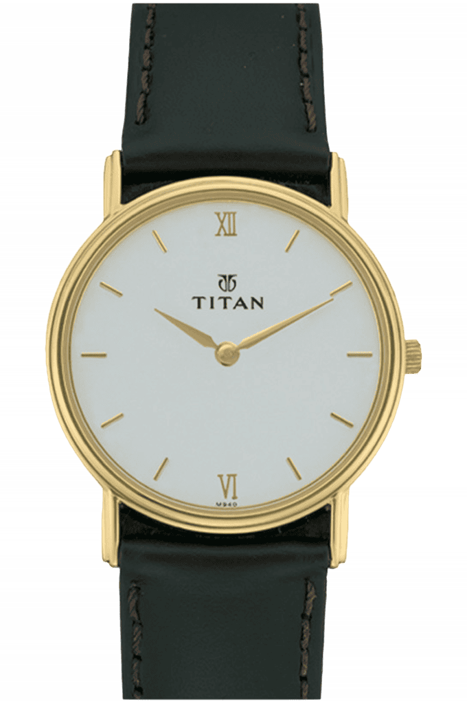 Buy TITAN Titan Gents Classique watch NF1006YL08 Shoppers Stop