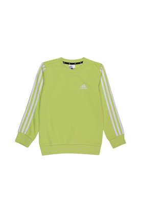 Lime green best sale adidas sweatshirt