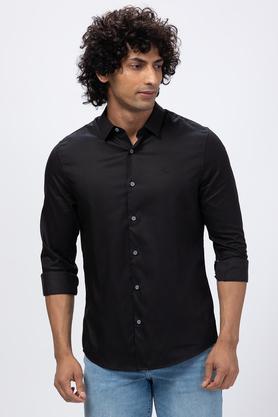 Calvin klein black clearance shirt mens