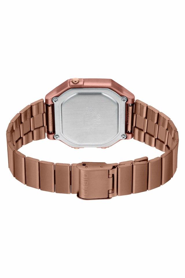 Casio rose outlet gold mens watch